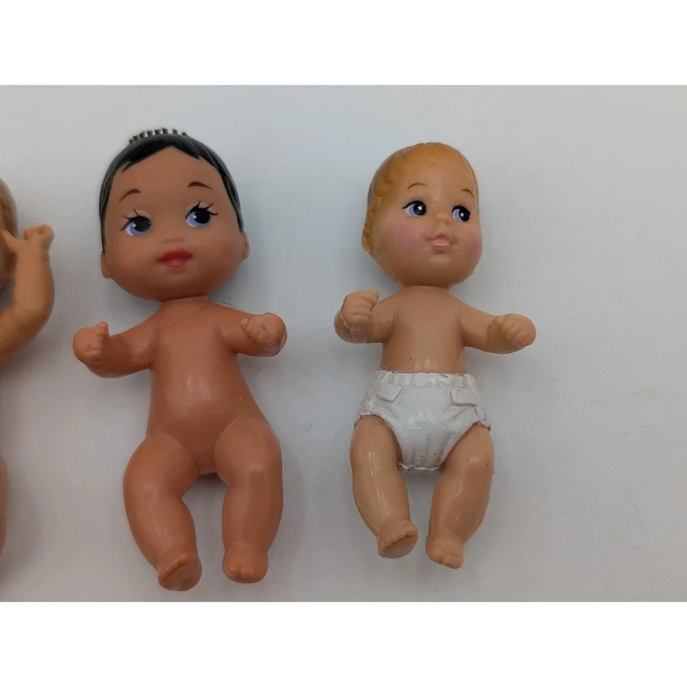 Mattel Barbie Baby Doll Figure Lot‎ of 5 Seat